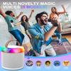 Karaoke Microphone Machine with 2 Drivers for Kids Adults, Muscial Singing Toy for Girls Boys Ages 3-12 Years Old, Bluetooth Speaker Birthday Gift Stocking Stuffer Classroom Prizes Party Game view 4