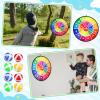 Libima 57 Pcs Carnival Games Combo Set for Kids, Bean Bags Ring Toss Game Dart Board with Sticky Balls Plastic Cones Egg Spoon Race Indoor Outdoor Party Supplies for Boys Girls Adults Birthday Gifts view 4