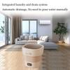 Upgraded Large Capacity Washer 18L Foldable Washing Machine 12x12x13in Portable Washer For Underwear, Baby Clothes Or Socks Space Saver(Gray) view 4