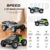 FunXylophy 1/32 RC Drift Car, 20KM/H 4WD High Speed All Terrain RC Cars with LED Lights, Gift for Boys (RTR Version/Green) view 2