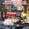 TALGIC Train Set, Remote Control Train Toys for Boys with Steam, Lights and Sound, Fancy Tracks, Christmas Train Sets for Around The Tree, Model Trains for 3 4 5 6 7 8+ Kids/Toddlers view 3