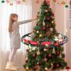Christmas Train Set for Around The Tree Train Toys for Toddlers with Luxury Track & Glowing,Lights & Sound,Train Carriages & Tracks for 3 4 5 6 7 8+ Years Old Kids Decoration Indoor view 2
