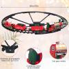 Christmas Train Set for Around The Tree Train Toys for Toddlers with Luxury Track & Glowing,Lights & Sound,Train Carriages & Tracks for 3 4 5 6 7 8+ Years Old Kids Decoration Indoor view 4