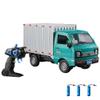 Dodoore Remote Control Car RC Truck,1:16 Scale RC Transporter Truck, 2.4GHz All Terrain RC Transport Cars with Spray & Light, 3 Batteries (Green) view 1