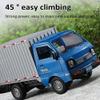 Dodoore Remote Control Car RC Truck,1:16 Scale RC Transporter Truck, 2.4GHz All Terrain RC Transport Cars with Spray & Light, 3 Batteries (Green) view 3
