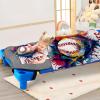 Custom Toddler Nap Mat for Preschool, Personalized Name Slumber Bags with Baseball Designs for Kids Daycare, Roll Up Sleeping Mats with Flannel Blanket & Removable Pillow for Boys Girls Color11 view 4