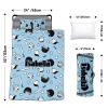 Custom Toddler Nap Mat for Preschool, Personalized Name Slumber Bags with Baseball Designs for Kids Daycare, Roll Up Sleeping Mats with Flannel Blanket & Removable Pillow for Boys Girls Color02 view 3