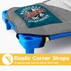 Custom Toddler Nap Mat for Preschool, Personalized Name Slumber Bags with Baseball Designs for Kids Daycare, Roll Up Sleeping Mats with Flannel Blanket & Removable Pillow for Boys Girls Color09 view 2