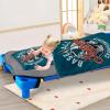 Custom Toddler Nap Mat for Preschool, Personalized Name Slumber Bags with Baseball Designs for Kids Daycare, Roll Up Sleeping Mats with Flannel Blanket & Removable Pillow for Boys Girls Color09 view 4