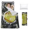 Custom Toddler Nap Mat for Preschool, Personalized Name Slumber Bags with Baseball Designs for Kids Daycare, Roll Up Sleeping Mats with Flannel Blanket & Removable Pillow for Boys Girls Color15 view 1