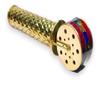 BRASSLICIOUS Triple Wheel Brass Kaleidoscope  Handmade Artistic Optical Instrument with Rotating Wheels, Designed for Adults | Creates Countless Intricate Patterns view 2