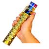 BRASSLICIOUS Triple Wheel Brass Kaleidoscope  Handmade Artistic Optical Instrument with Rotating Wheels, Designed for Adults | Creates Countless Intricate Patterns view 3