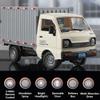 Dodoore Remote Control Car RC Truck,1:16 Scale RC Transporter Truck, 2.4GHz All Terrain RC Transport Cars with Spray & Light, 3 Batteries (Blue) view 2