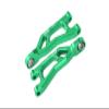 Aluminum 7075 Alloy Rear Upper Suspension Arms for Arrma 1/14 Mojave GROM MEGA 380 Brushed 4X4 Small Scale Desert Truck RTR-ARA2104 Upgrades - Green view 1