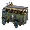 Bedford QLT Troop Transport - 1:56 / 28mm British Army Plastic Scale Model Truck for Bolt Action by Warlord Games Highly Detailed World War 2 Miniatures view 3