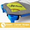 Custom Toddler Nap Mat for Preschool, Personalized Name Slumber Bags with Baseball Designs for Kids Daycare, Roll Up Sleeping Mats with Flannel Blanket & Removable Pillow for Boys Girls Color21 view 2