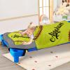 Custom Toddler Nap Mat for Preschool, Personalized Name Slumber Bags with Baseball Designs for Kids Daycare, Roll Up Sleeping Mats with Flannel Blanket & Removable Pillow for Boys Girls Color21 view 4