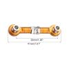 MECCANIXITY 2pcs Steering Servo Turnbuckle Rod RC Aluminum Alloy Linkages for HSP 1/10 94123 On-Road RC Car(Yellow) view 2