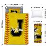 Custom Toddler Nap Mat for Preschool, Personalized Name Slumber Bags with Baseball Designs for Kids Daycare, Roll Up Sleeping Mats with Flannel Blanket & Removable Pillow for Boys Girls Color01 view 3