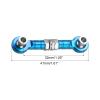 MECCANIXITY 2pcs Steering Servo Turnbuckle Rod RC Aluminum Alloy Linkages for HSP 1/10 94123 On-Road RC Car(Blue) view 2