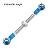 MECCANIXITY 2pcs Steering Servo Turnbuckle Rod RC Aluminum Alloy Linkages for HSP 1/10 94123 On-Road RC Car(Blue) view 4