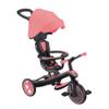 Globber - Tricycle Explorer 4 in 1 - Evolutionary and Balance Bike Tricycle for Toddlers from 10 Months to 5 Years, Pink view 2