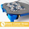 Custom Toddler Nap Mat for Preschool, Personalized Name Slumber Bags with Baseball Designs for Kids Daycare, Roll Up Sleeping Mats with Flannel Blanket & Removable Pillow for Boys Girls Color05 view 2
