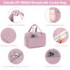 GEMIU Breastmilk Cooler Bag with Ice Pack,Fits 6 Baby Bottles Up to 9 Ounce Breast Milk Cooler Travel Bag Compatible with Wearable Breast Pumps & Accessories for Nursing Mom Daycare Pink view 4