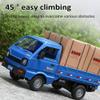 Dodoore Remote Control Car RC Kei Truck,1:16 Scale RC Transporter Pickup Truck, 2.4GHz All Terrain RC Transport Cars with Spray & Light, 3 Batteries (Green) view 3