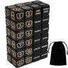 48 Pcs Abilities Keywords Counter Dice Black Shield MTG Dice Counters Bulk Buff Tokens D6 Dice Set for Magic The Gathering, MTG, TCG, Card Games Accessories view 1