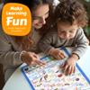 Bilingual English & French Learning Interactive Alphabet Wallchart - Includes Talking ABC, 123s & Music Poster - Educational Kids Learning Toy, Educational Gift for 3+ Years Old Girls & Boys view 3