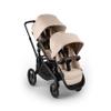 Bugaboo Kangaroo Sibling/Second Seat  Desert Taupe | Converts Kangaroo Stroller to Double | UPF 50+ Canopy, Adjustable Footrest, Reversible Toddler Seat view 4
