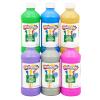 Colorations Paraben-Free Metallic Simply Washable Tempera Paint- Set of 6, 8 oz. Each Bottle, Non-Toxic, Classroom Essentials, Arts and Crafts Supplies for Kids and Adults view 1