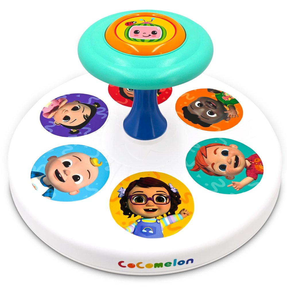 Cocomelon Twist-N-Twirl Spinning Activity Toy