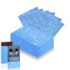 100 Count Sky Blue Card Sleeves for Trading Cards, Perfect Fit Shiny MTG Card Sleeve, Holographic Card Sleeves Fit for Magic, Photocard, TCG, Baseball/Sports Cards, Yugioh Card, Game Card 66 * 91 mm view 1