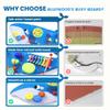 BlueWood Wooden Wall Busy Board Panels, Toddler Learning Activity Center, Montessori Philosophy Sensory, Educational Toys, Conducive to All-Round Development - Whale view 3