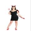 Ciao 31581 Kit Travestimento Diavoletta (Cerchietto Con Corna, Ali, Coda, Forconcino) Fancy Dress, red view 2