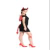 Ciao 31581 Kit Travestimento Diavoletta (Cerchietto Con Corna, Ali, Coda, Forconcino) Fancy Dress, red view 4