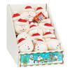 White and Red Light-Up Vinyl Santa Puffers PDQ - (2.75") 24 Pieces - Perfect Fun Giveaways for Holiday Parties, Classroom Prizes, or as a Stocking Stuffers view 3