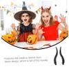 Alasum 1pair Evil Horn Hair Hoop Creative Costume Accessory for Halloween Carnival Festivals Unique Headband for Parties Celebrations view 3