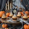 16Pcs Tombstone Cupcake Toppers - Graveyard Cake Decorations for Halloween & Birthday Parties view 3