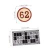 Alasum 1set Interactive Bingo Game Wooden Bingo Number Cards Chess Game Props for Family Parties for Fun Gatherings and Events view 4