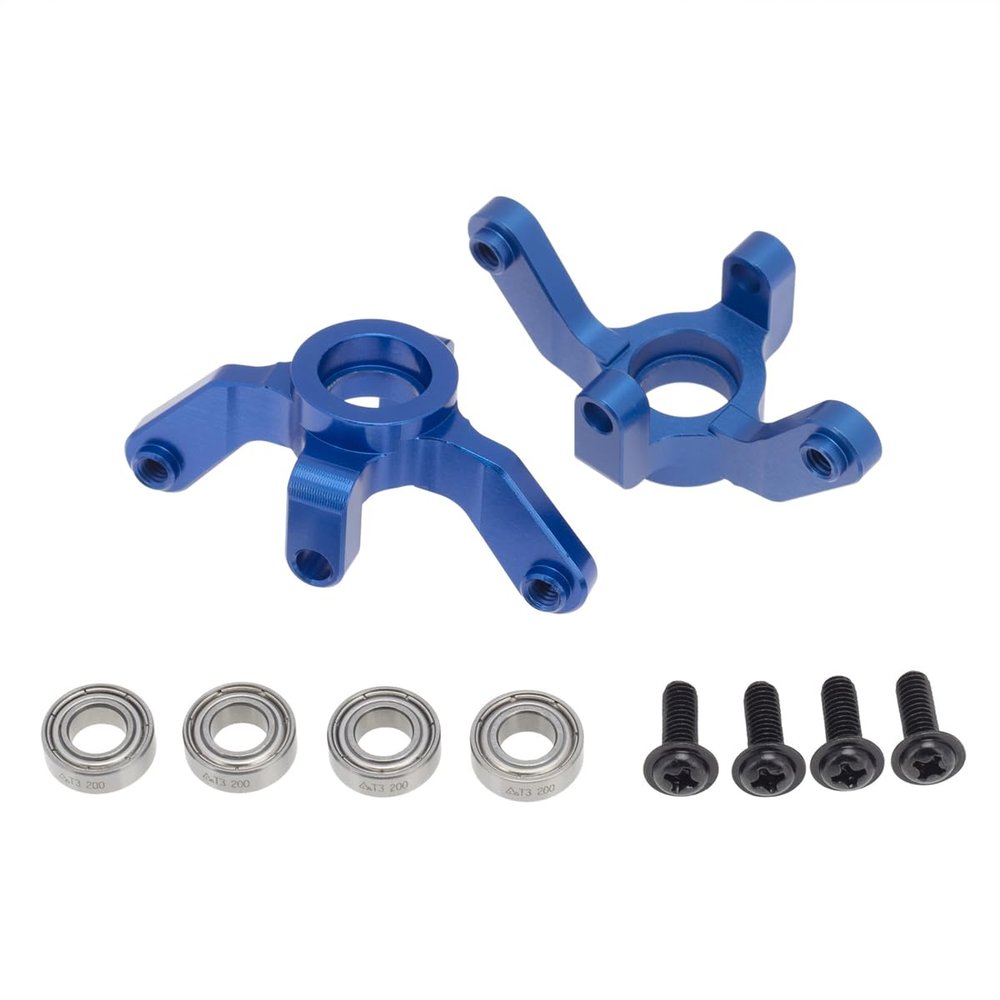 Aluminum Steering Cup RC Parts for 1/10 Redcat Blackout SC, SC Pro, XBE, XBE Pro, XTE,XTE Pro RC Car, Blue