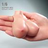 1/6 Scale Large Bust Replacement Part Accessory for 12inch Phicen TBLeague Female Seamless Action Figure Body (Suntan Skin-Small Bust) view 2
