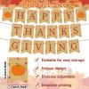 10pcs Thanksgiving Table Decorations Thanksgiving Honeycomb Centerpiece Party Decoration Thanksgiving Banner Set Fall Table Decor Turkey Pumpkin Truck for Autumn Theme Thanksgiving Party view 2