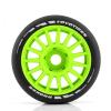 4PCS Rubber Tire Wheel OD 103mm RC Parts for 1/8 WRC Rally FS KM Citroen C3 Infraction RC Car, Type-B Green view 3