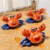 Beby Buty Crawling Crab Baby Toy, Infant Tummy Time Walking Dancing Moving Crab Toys for Babies, Toddler Birthday Gifts view 4