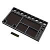 1/8 1/10 1/12 RC Car Hex Screwdriver Wrench Repair Tool Kit Shelf Holder RC Tool Rack Storage Screw Tray, Black view 1