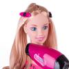 Keetopteep Makeup and Hair Styling Doll Head Toy Kit - 35Pieces Kids Pretend Play Set with Hair Dryer Washable Cosmetics Style Accessories, Makeup Practice Birthday Gifts for Girls view 4