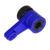 Aluminum 25T Unloading Servo Horn Servo Arm for Axial 1/10 RBX10 SCX10 90046 Capra 1.9 UTB LOSI 1/8 LMT Solid AXLE 4WD Monster Truck LOS04022 RC Car, Blue view 1